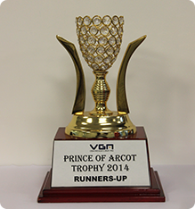 Prince of Arcot Trophy Runners Up 2014