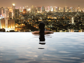 kensington towers - rooftop infinity pool