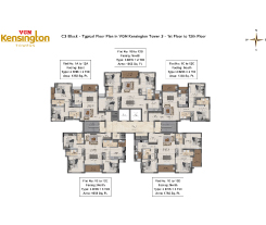 vgn kensington towers 3 floor plan - c3 block 1st-12th floor