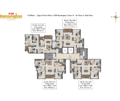 vgn kensington towers 4 floor plan - c4 block 1st-12th floor